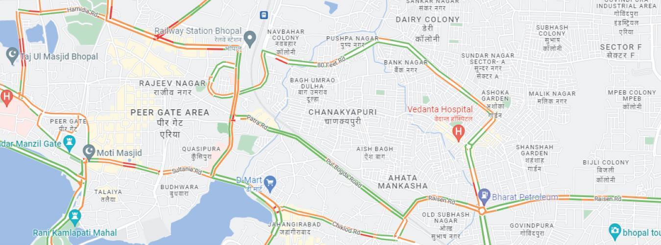 Bhopal Map